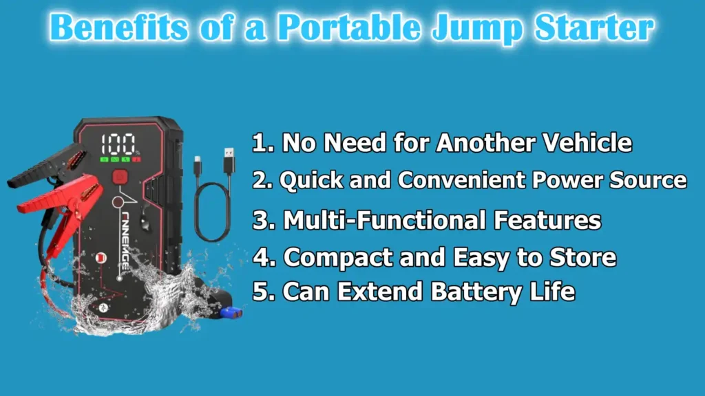 Benefits of a Portable Jump Starter