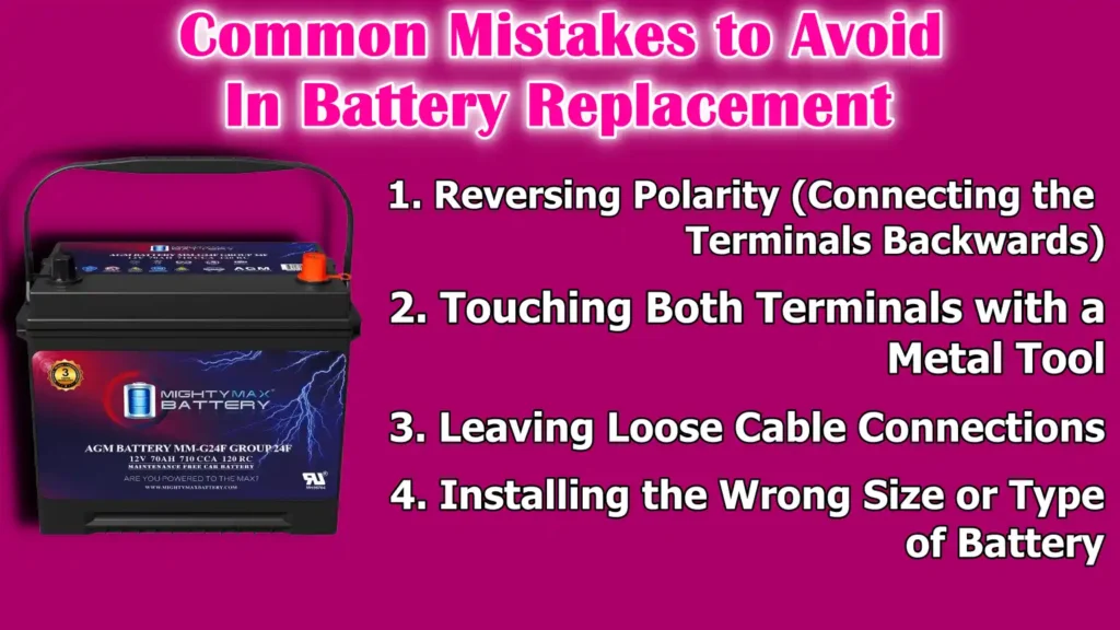 Common Mistakes to Avoid In Battery Replacement