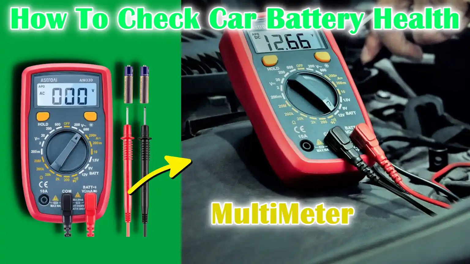 How To Check Car Battery Health