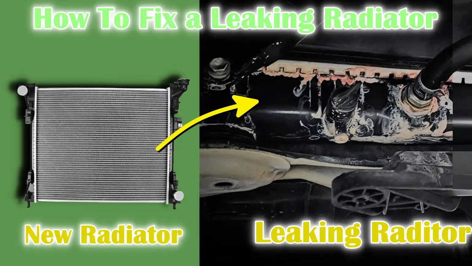 How To Fix a Leaking Radiator