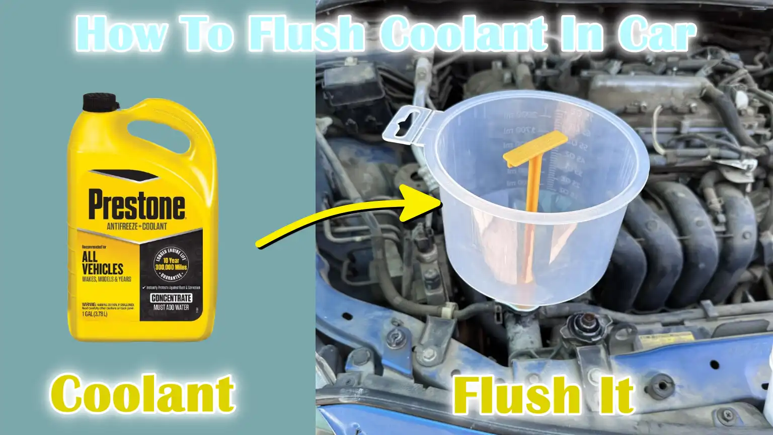 How To Flush Coolant In Car