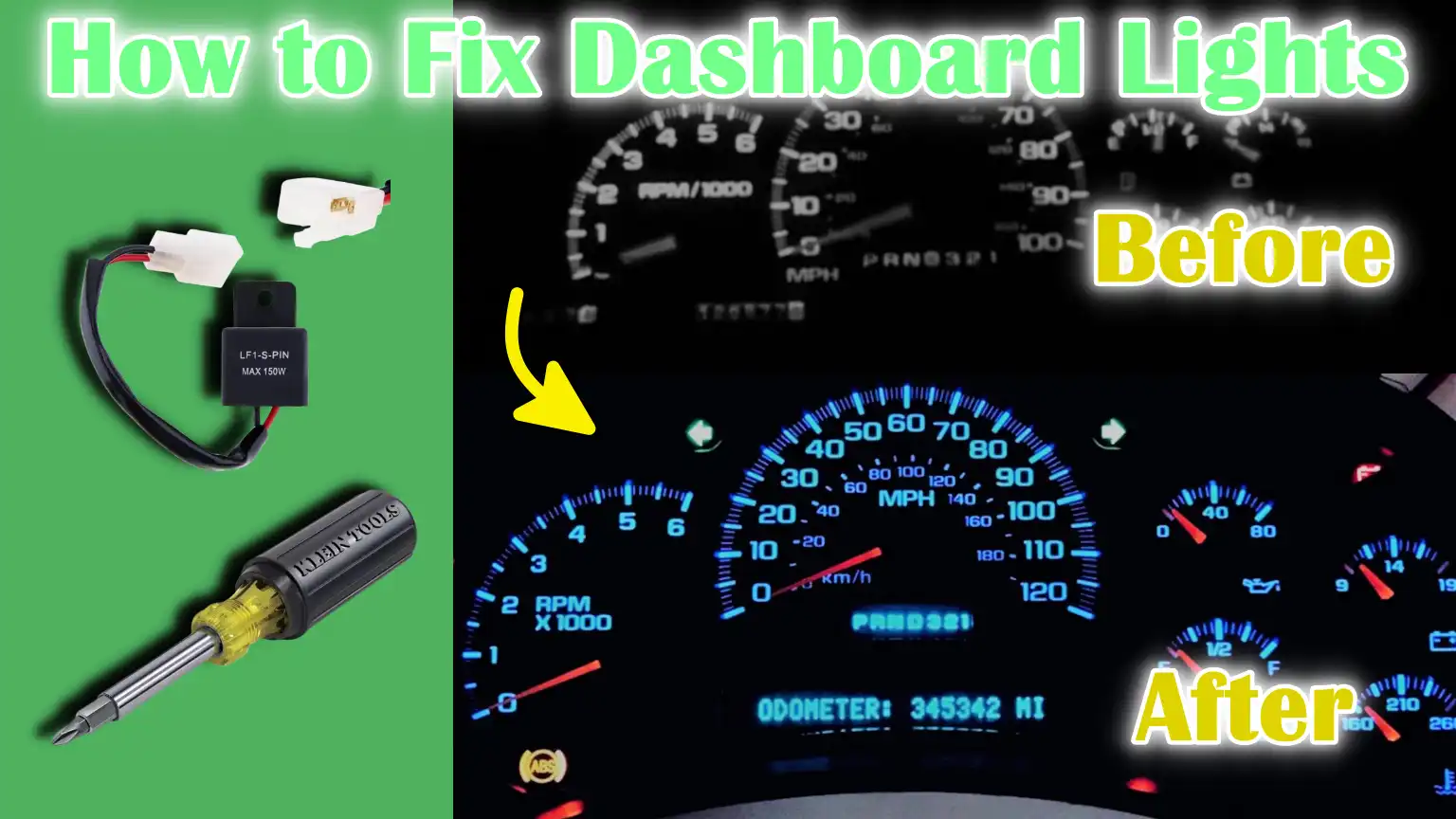 How to Fix Dashboard Lights
