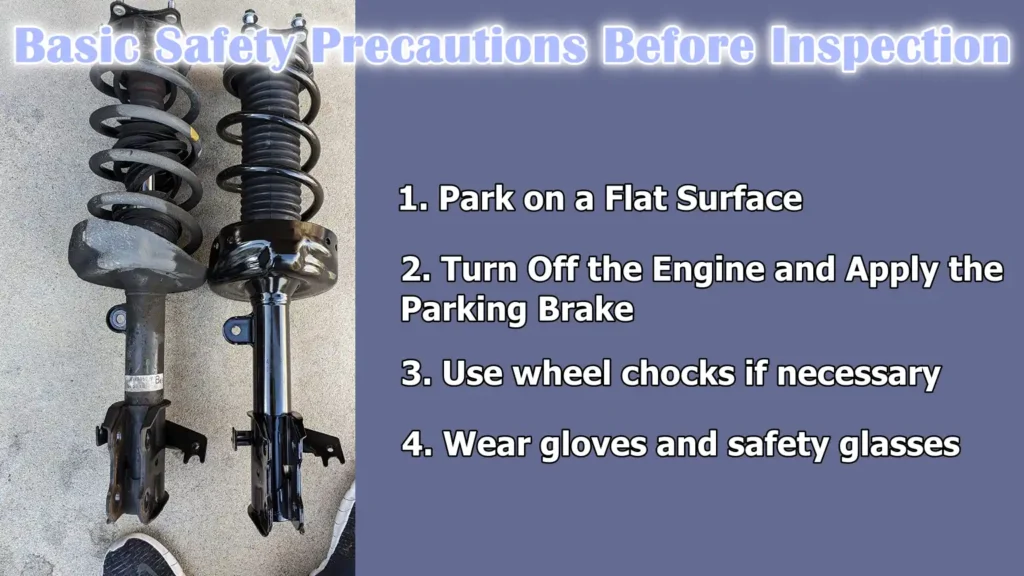 Basic Safety Precautions Before Inspection