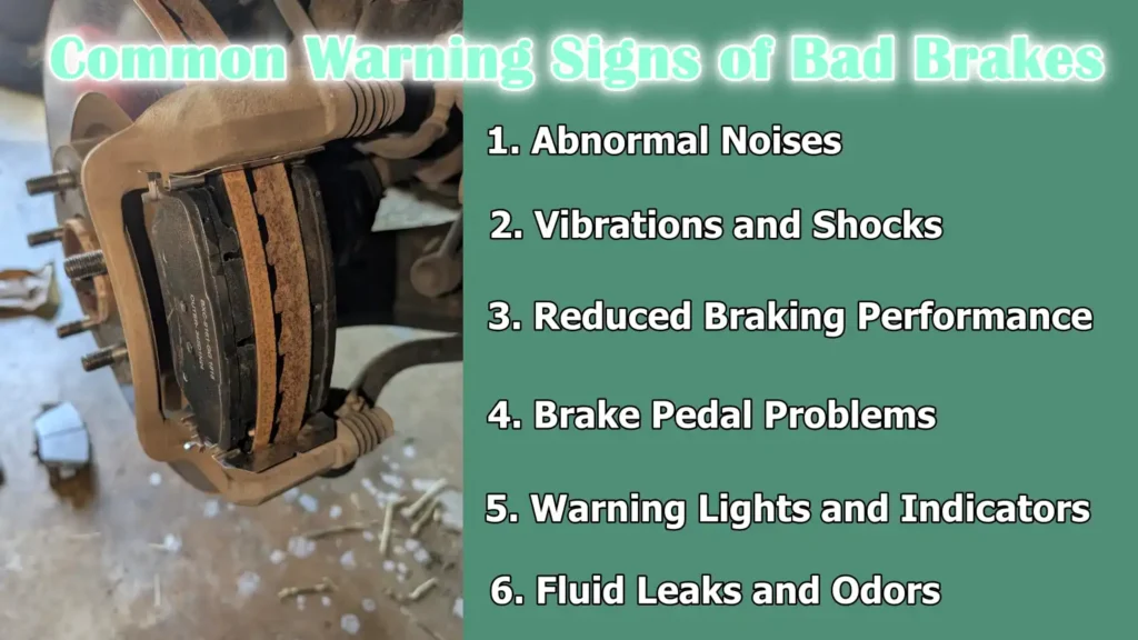Common Warning Signs of Bad Brakes