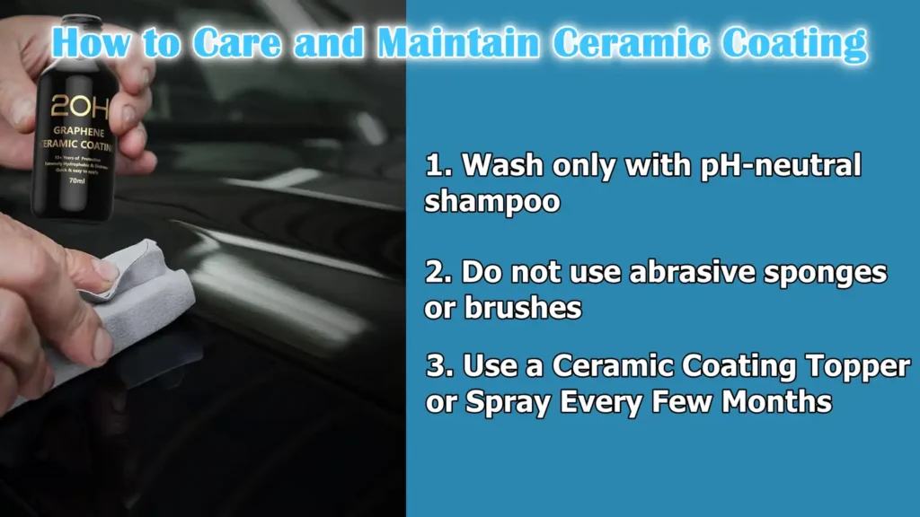 How to Care and Maintain Ceramic Coating