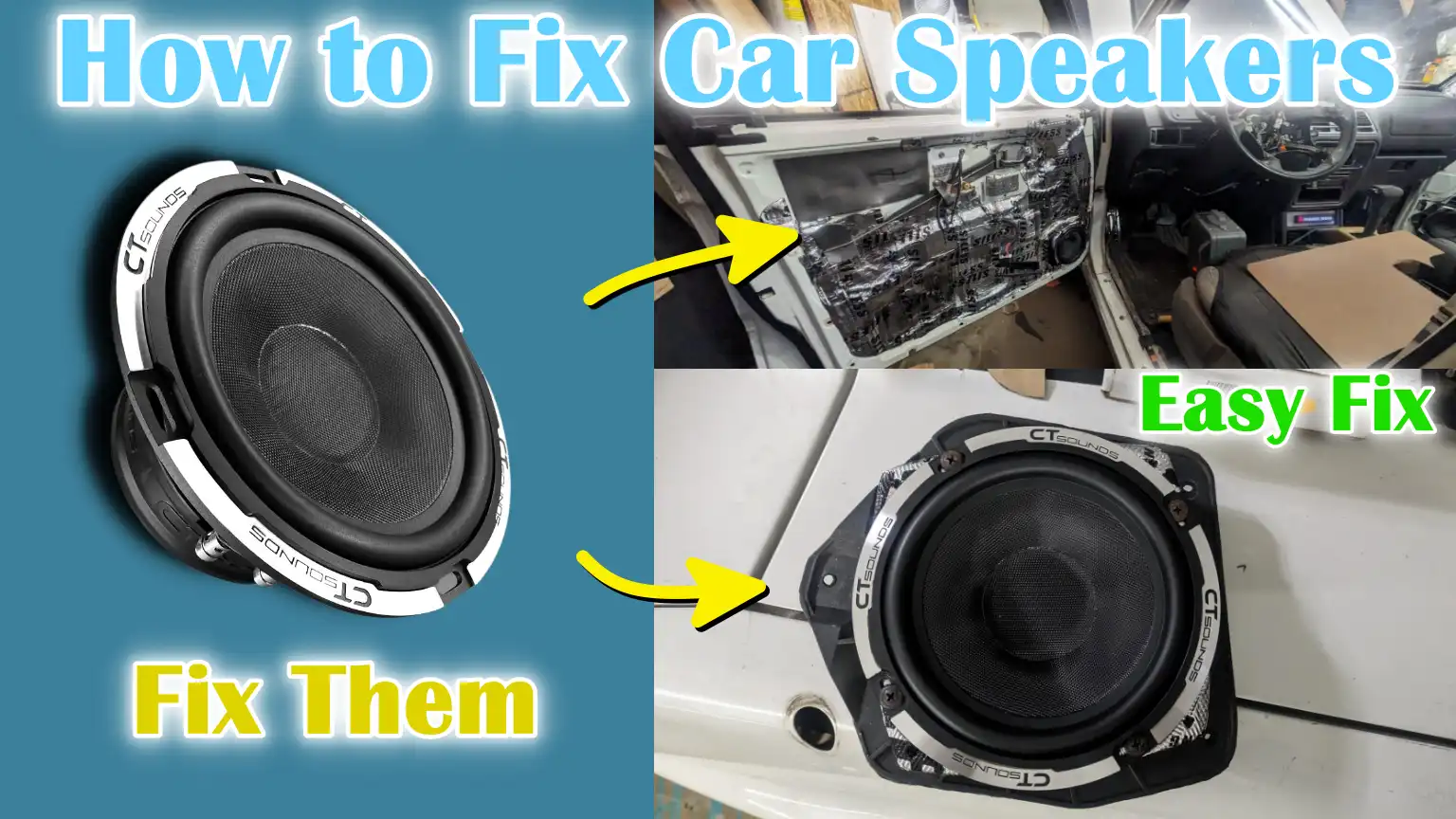 How to Fix Car Speakers