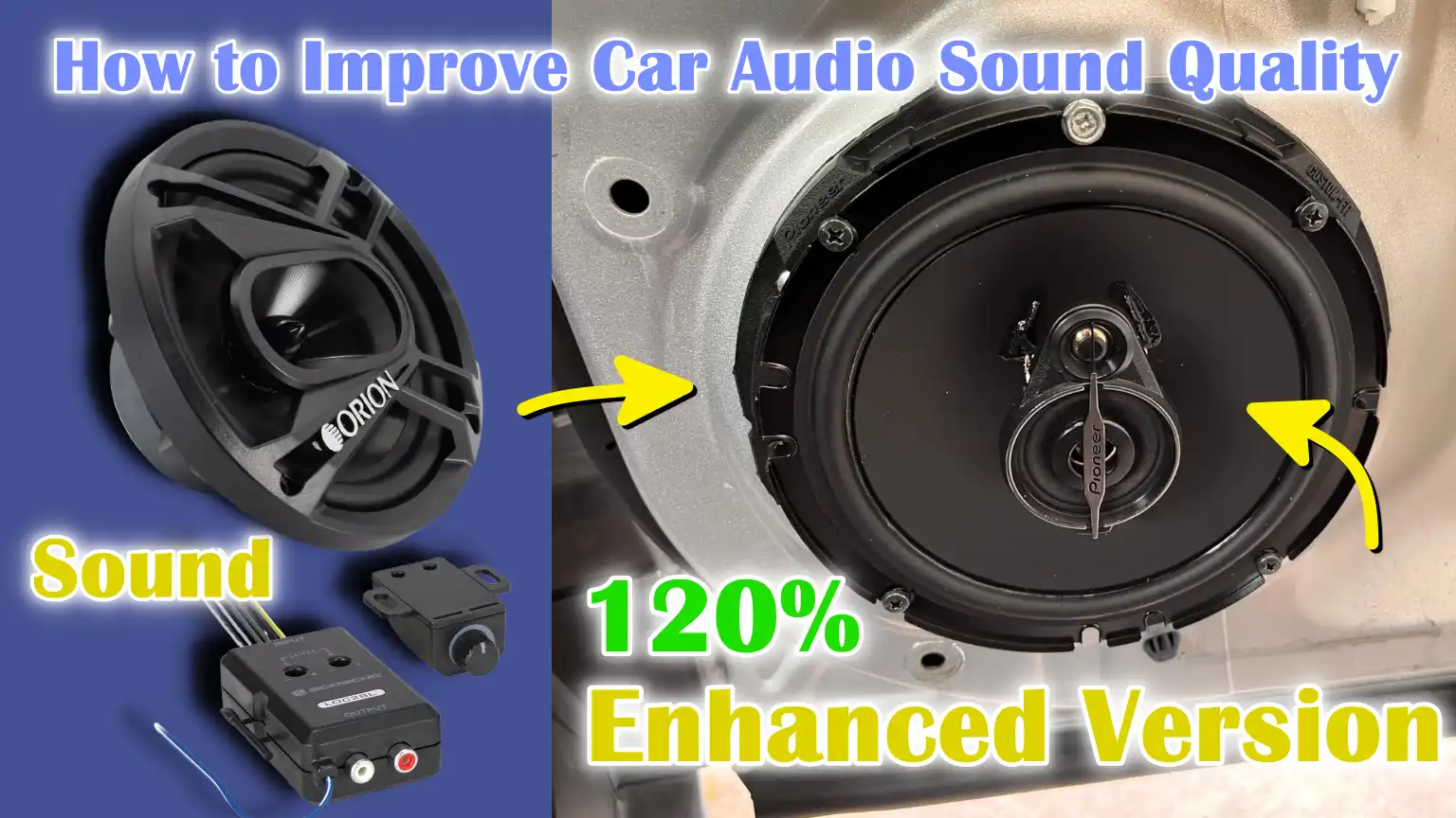 How to Improve Car Audio Sound Quality