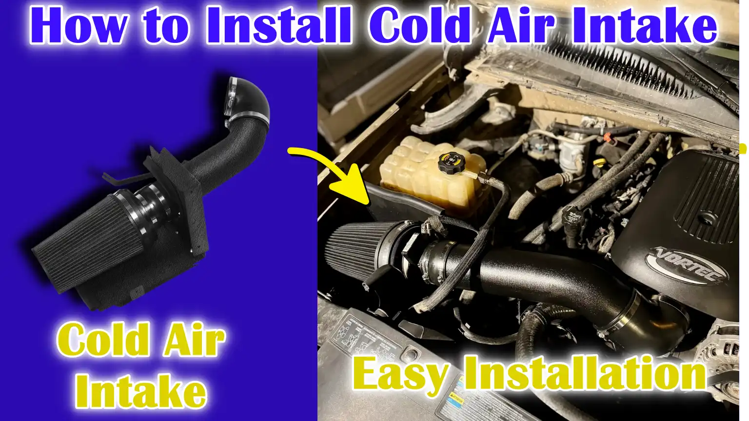 How to Install Cold Air Intake