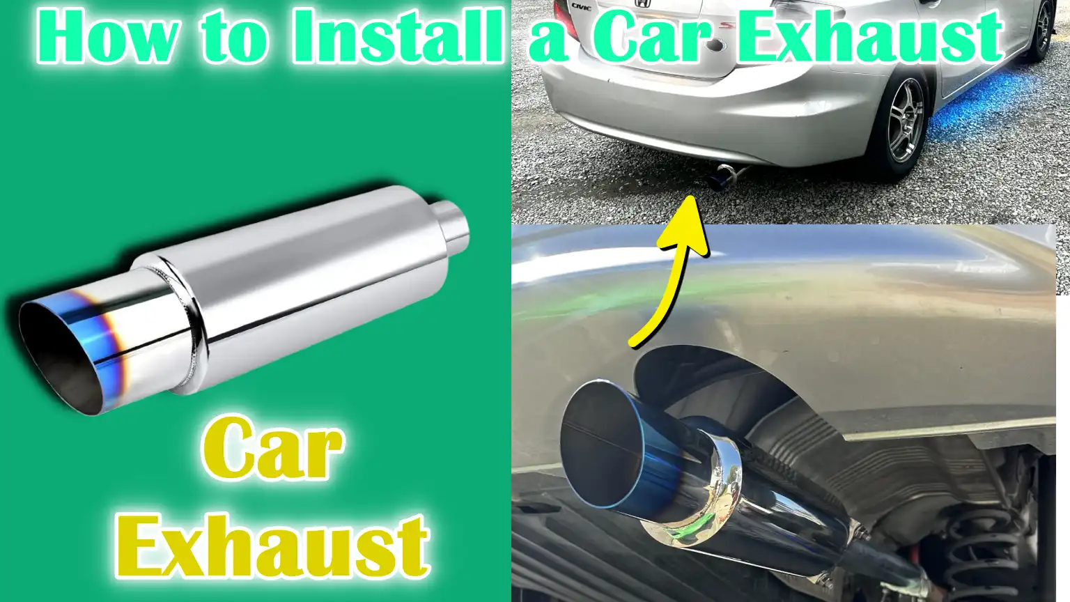 How to Install a Car Exhaust