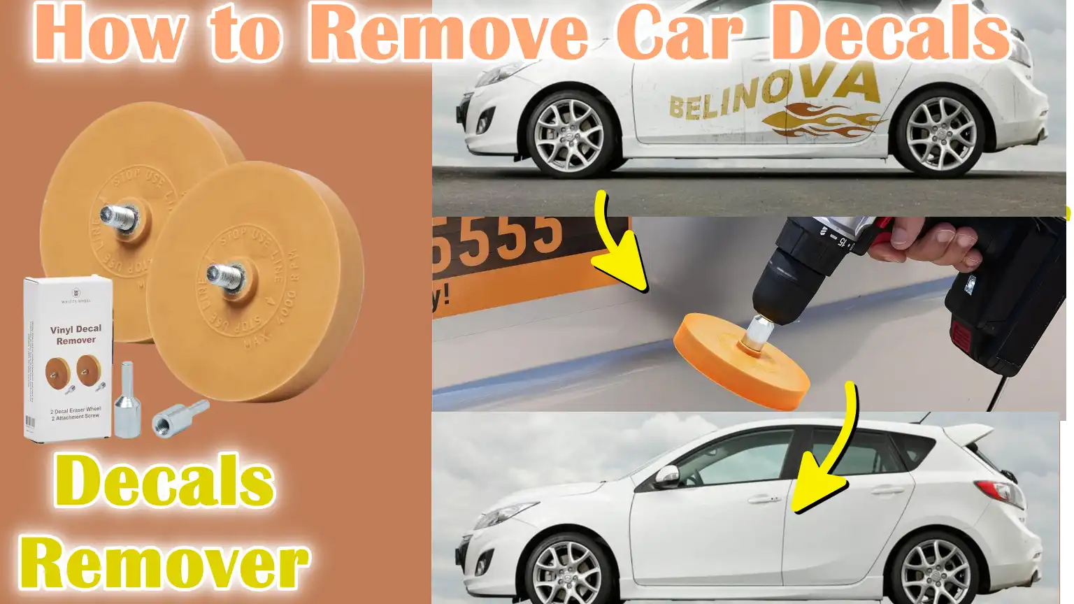 How to Remove Car Decals