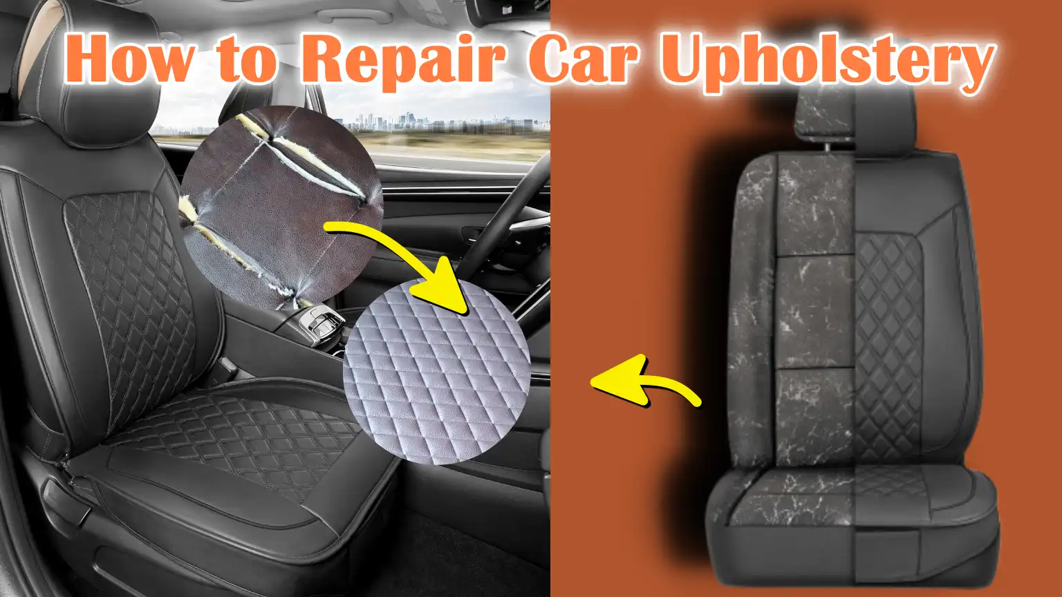 How to Repair Car Upholstery