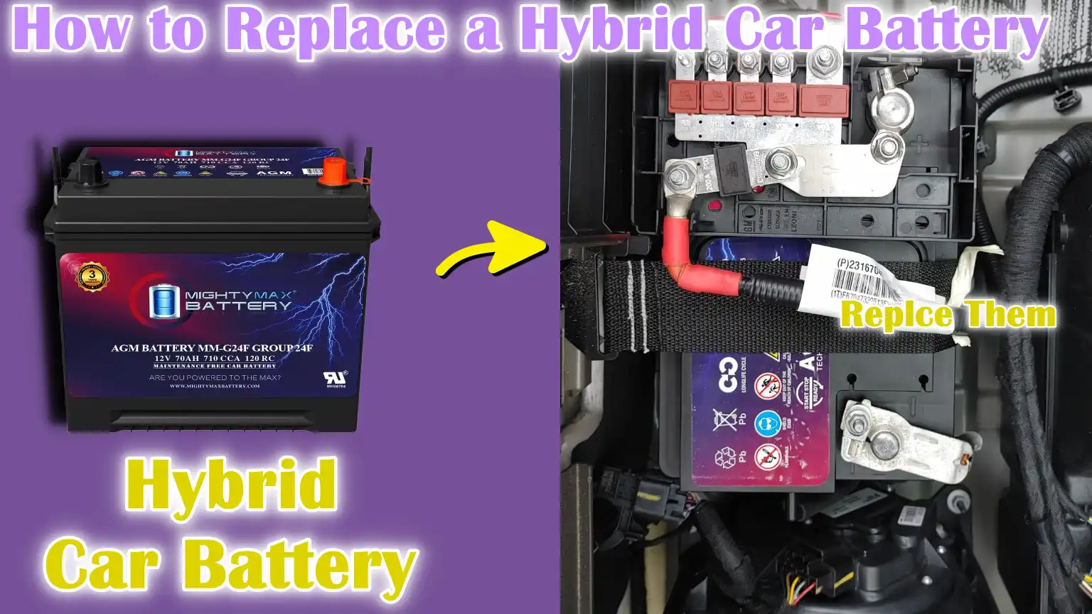 How to Replace a Hybrid Car Battery