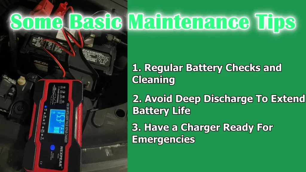Some Basic Maintenance Tips