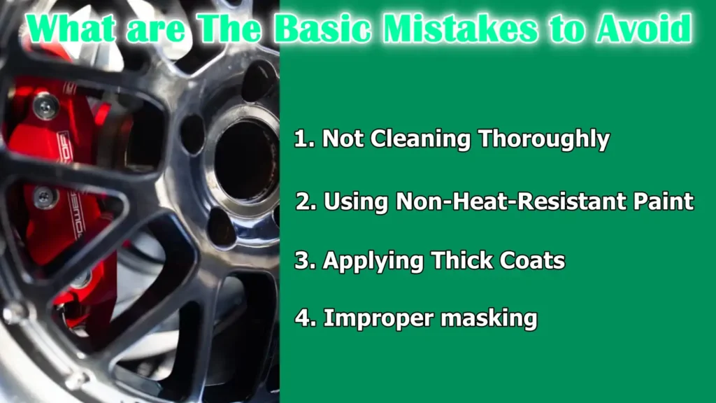 What are The Basic Mistakes to Avoid