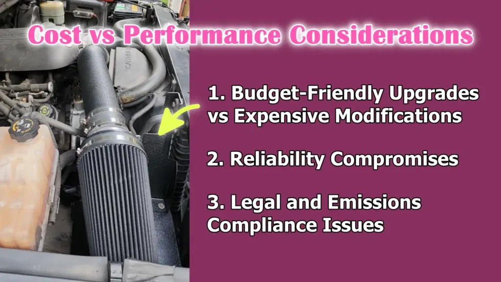 Cost vs Performance Considerations
