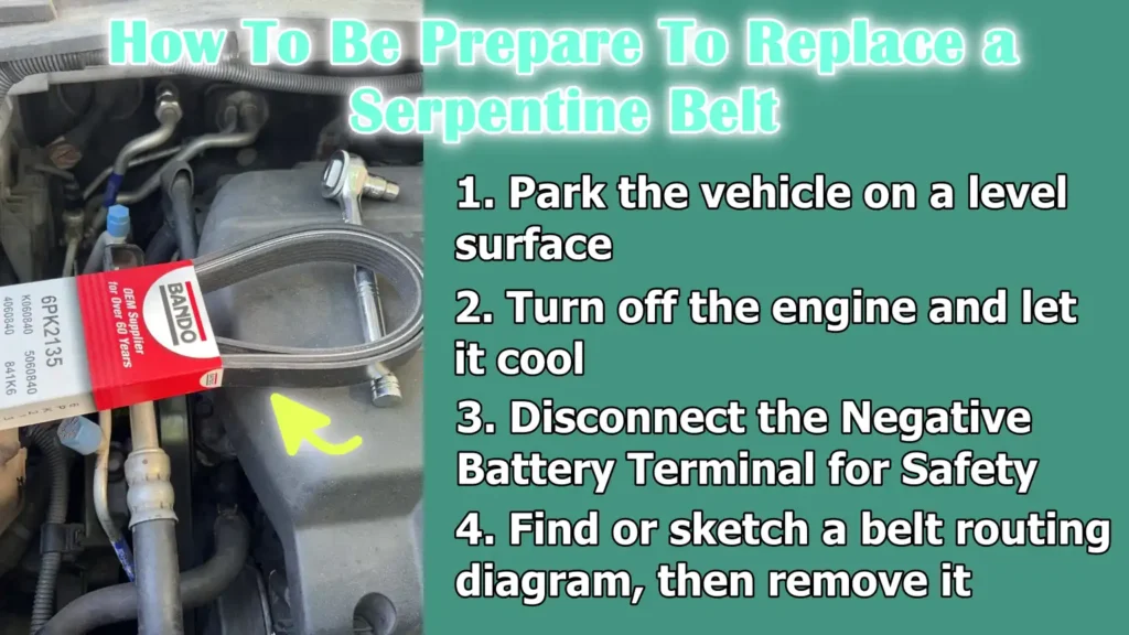 How To Be Prepare To Replace a Serpentine Belt