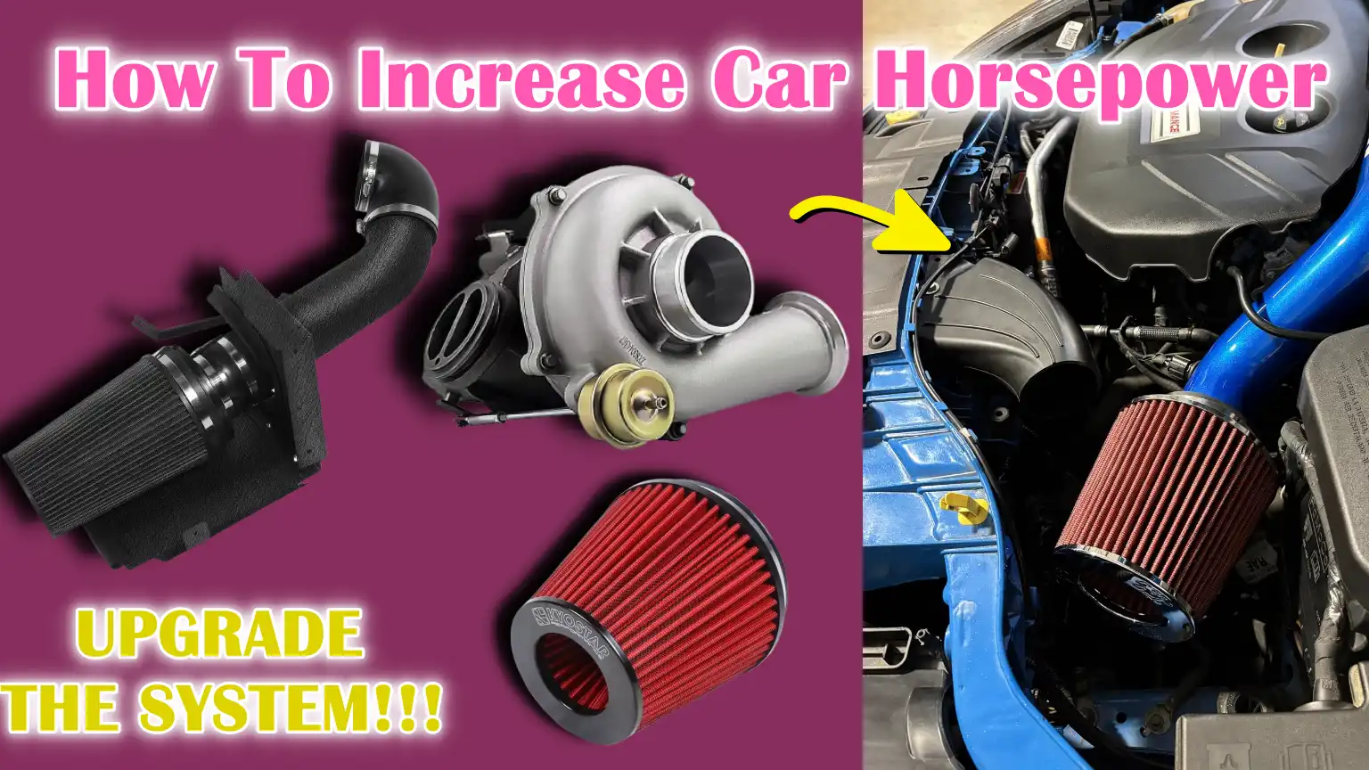 How To Increase Car Horsepower