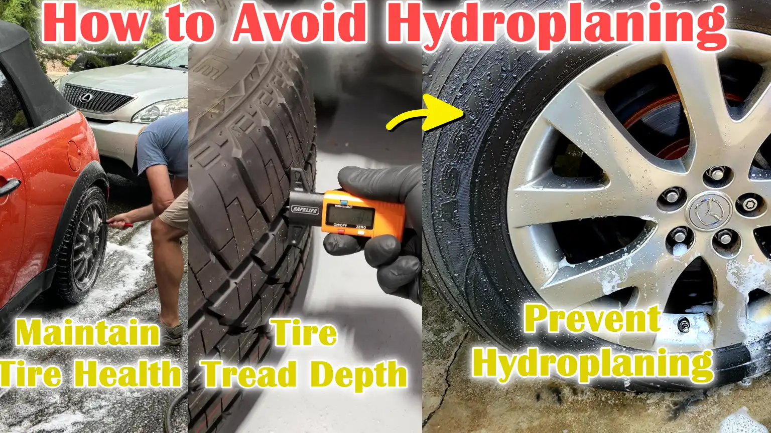 How to Avoid Hydroplaning