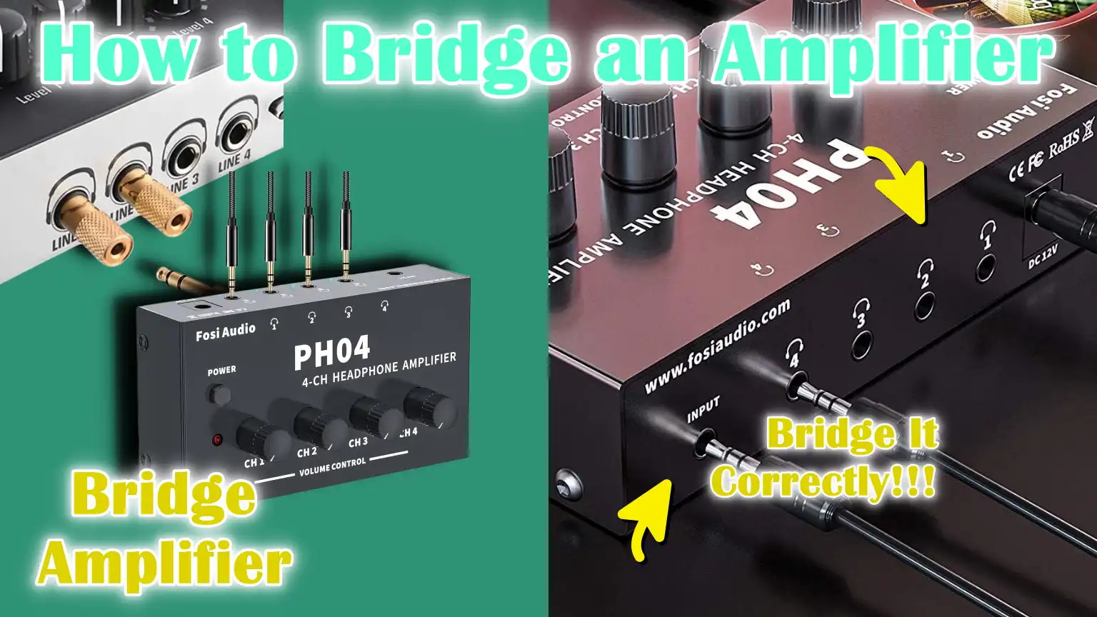 How to Bridge an Amplifier