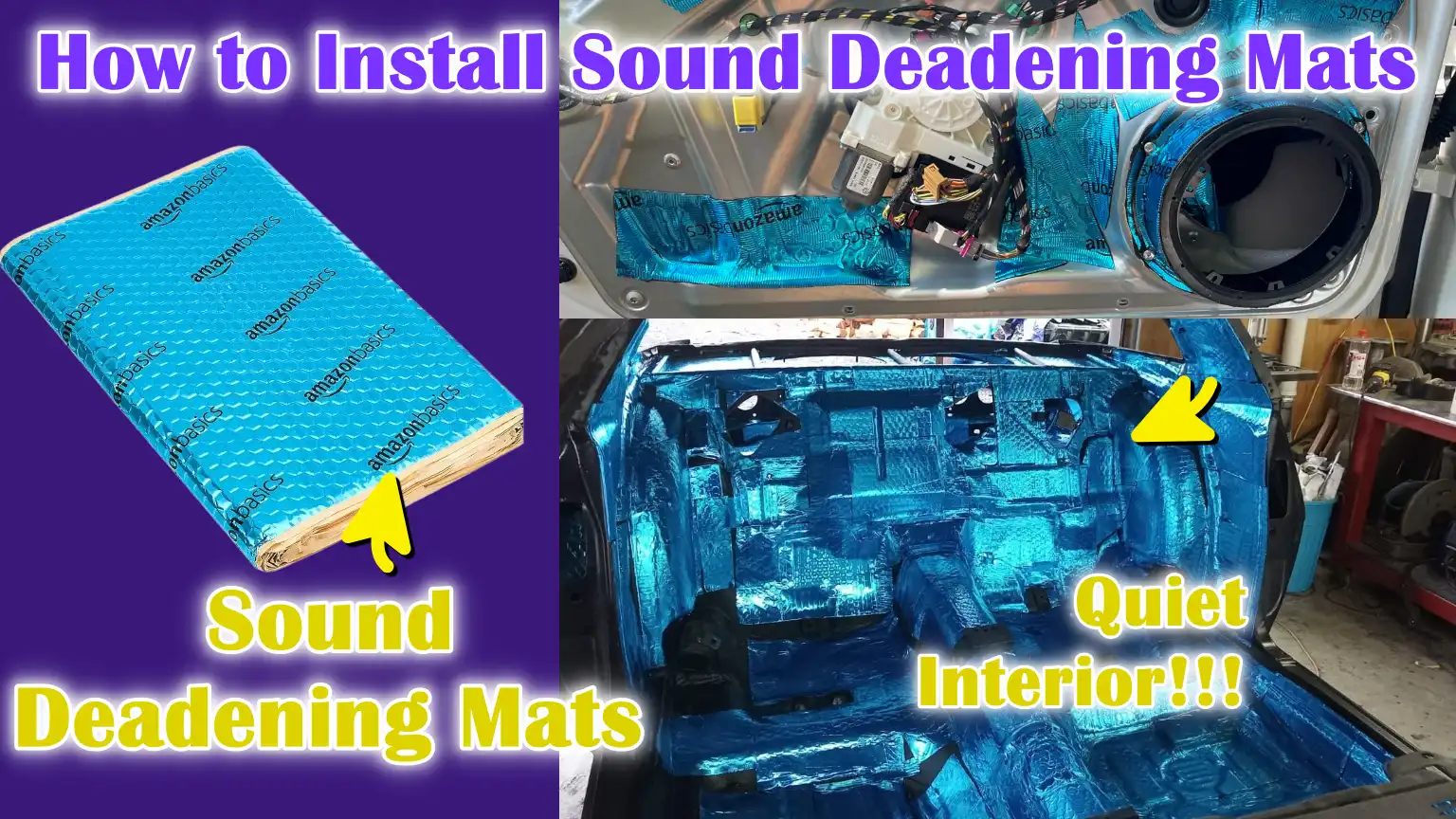 How to Install Sound Deadening Mats