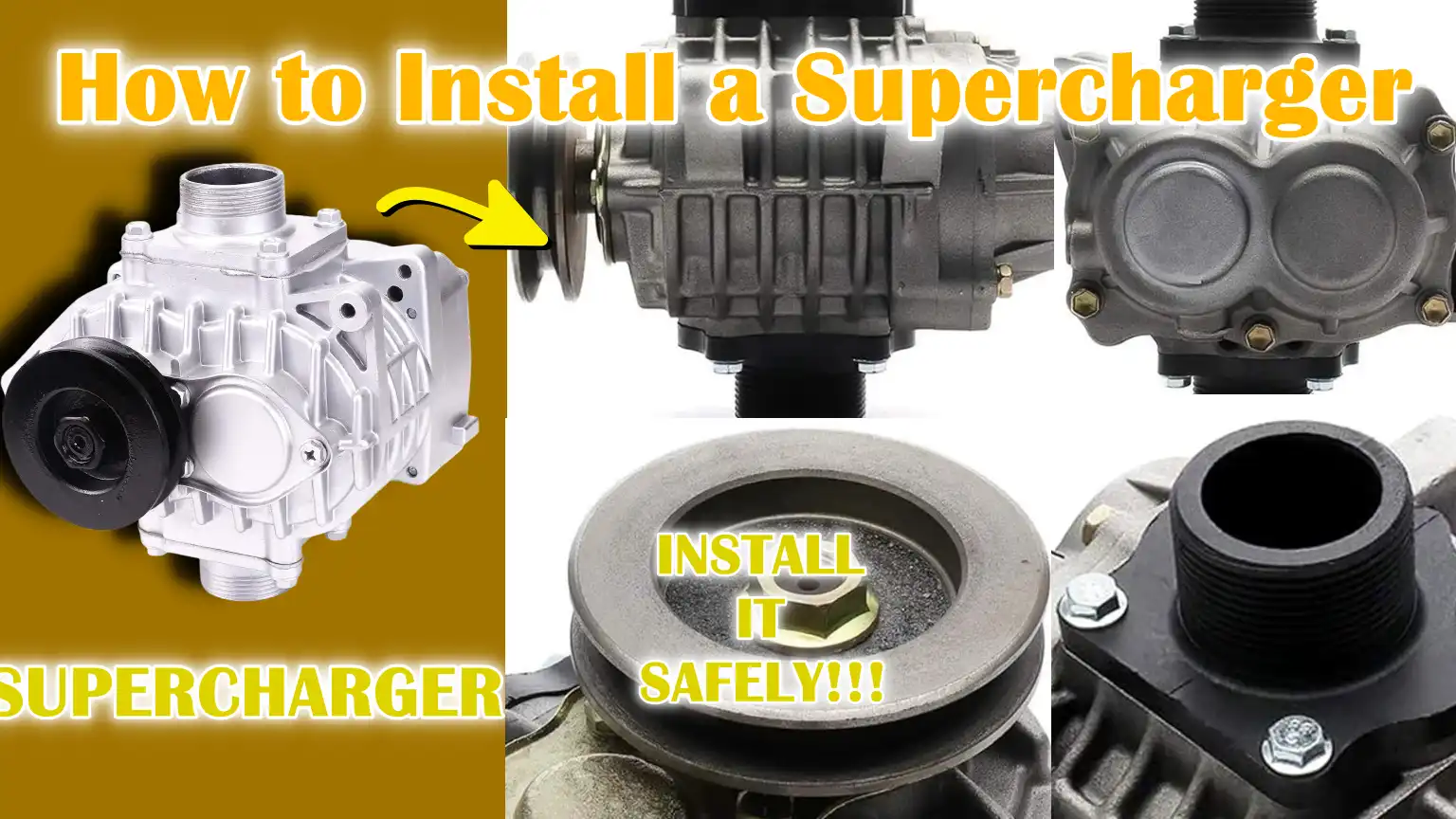 How to Install a Supercharger
