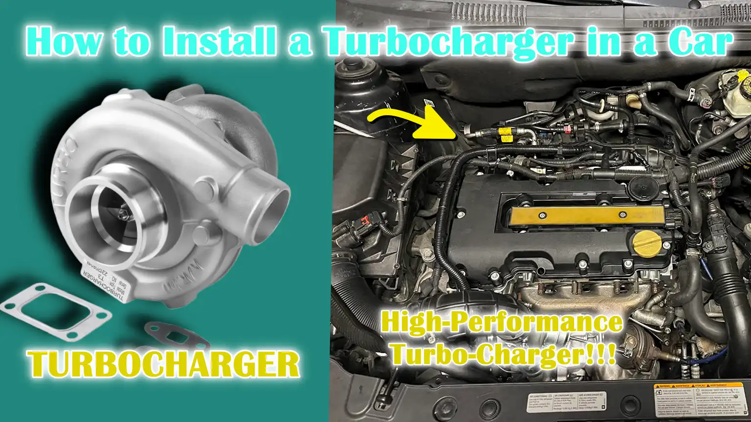 How to Install a Turbocharger in a Car