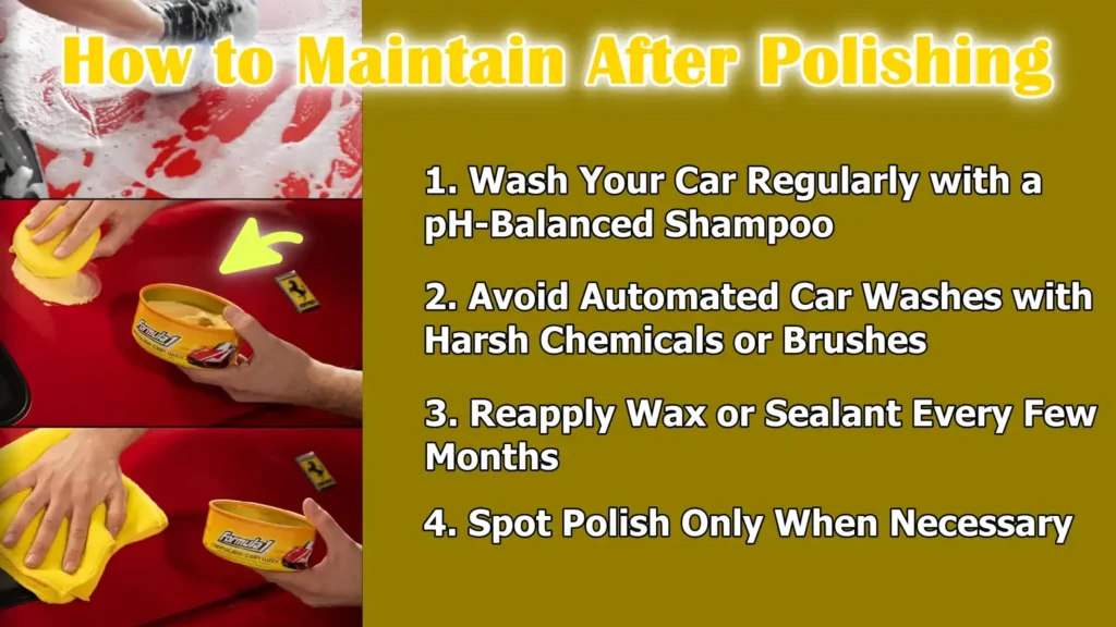 How to Maintain After Polishing
