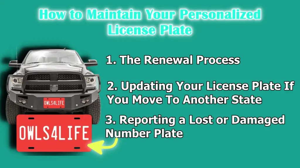 How to Maintain Your Personalized License Plate