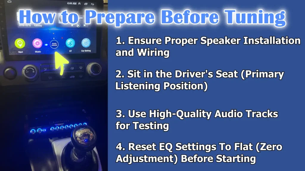 How to Prepare Before Tuning
