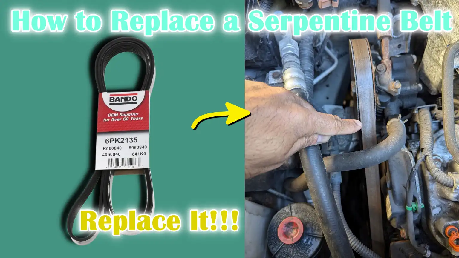 How to Replace a Serpentine Belt