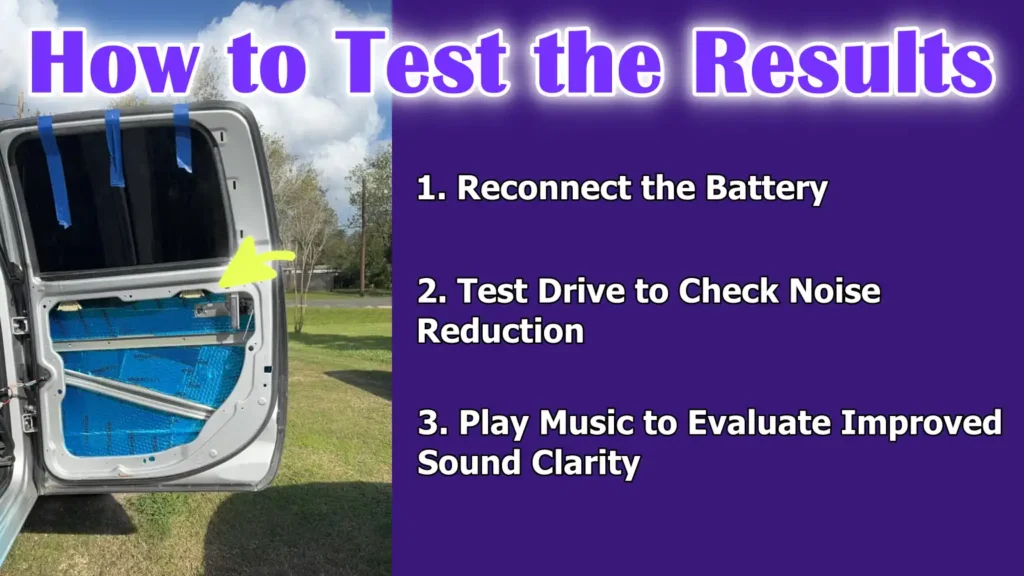 How to Test the Results