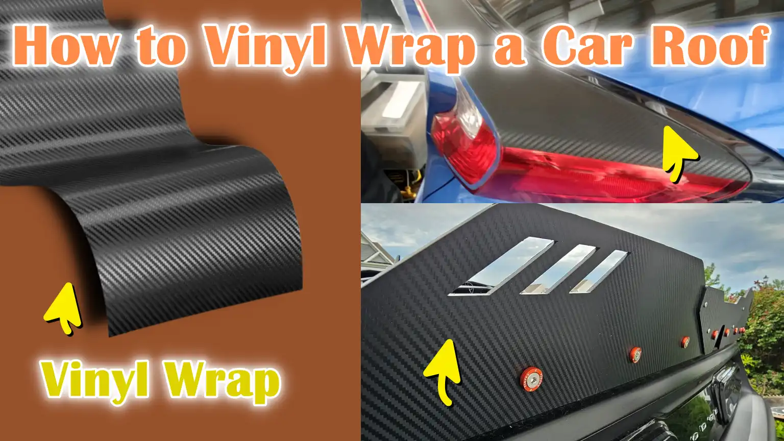 How to Vinyl Wrap a Car Roof