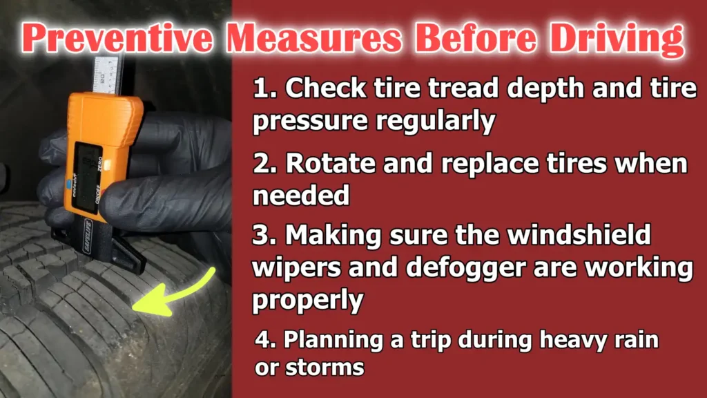 Preventive Measures Before Driving