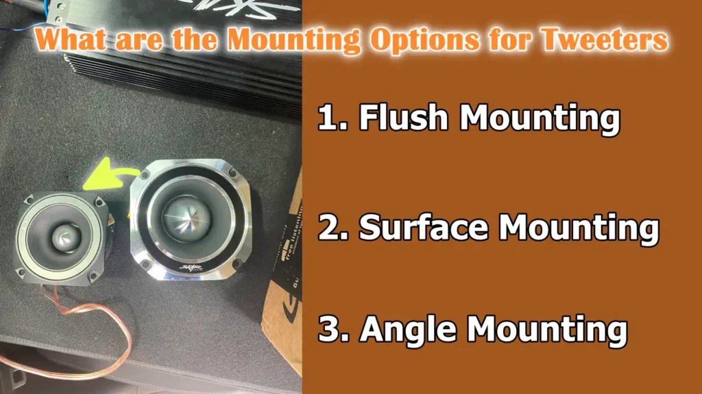 What are the Mounting Options for Tweeters