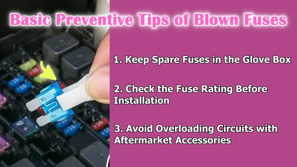 Basic Preventive Tips of Blown Fuses