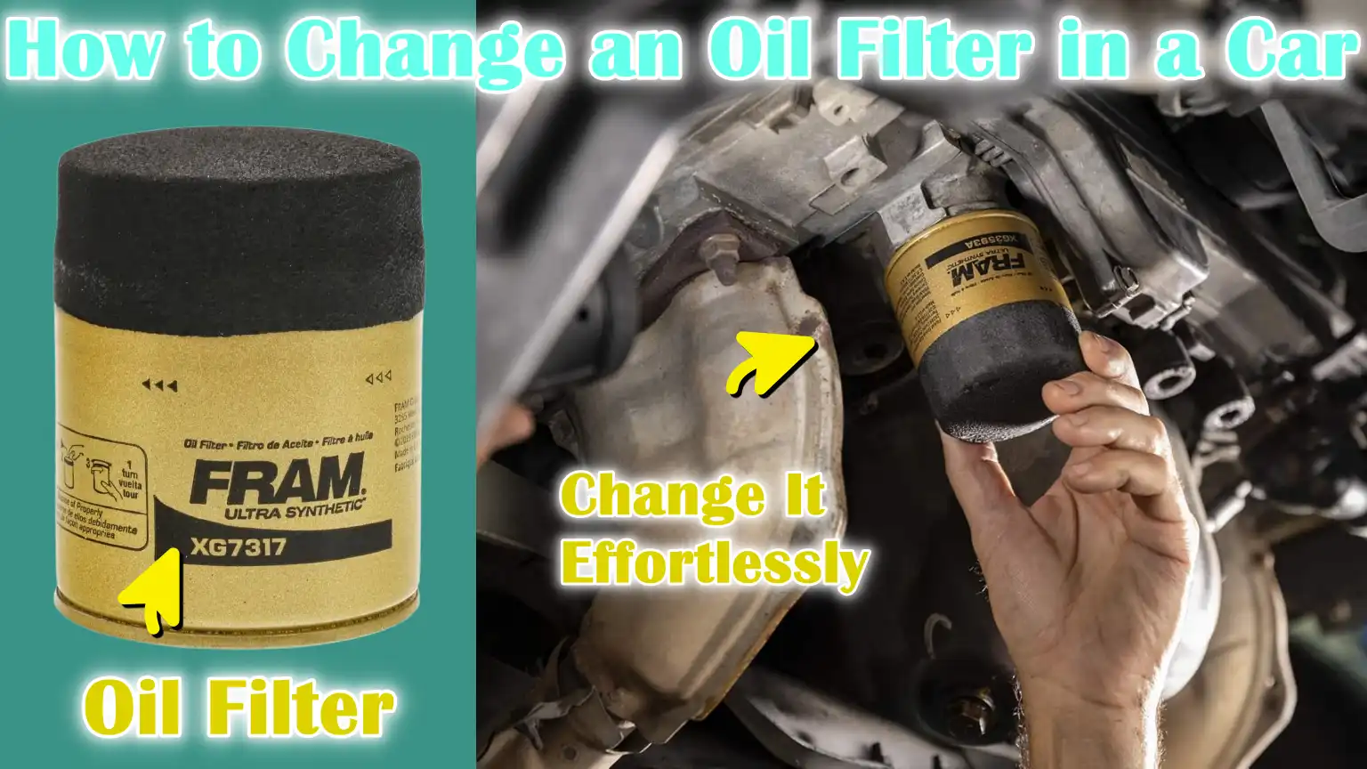 How to Change an Oil Filter in a Car