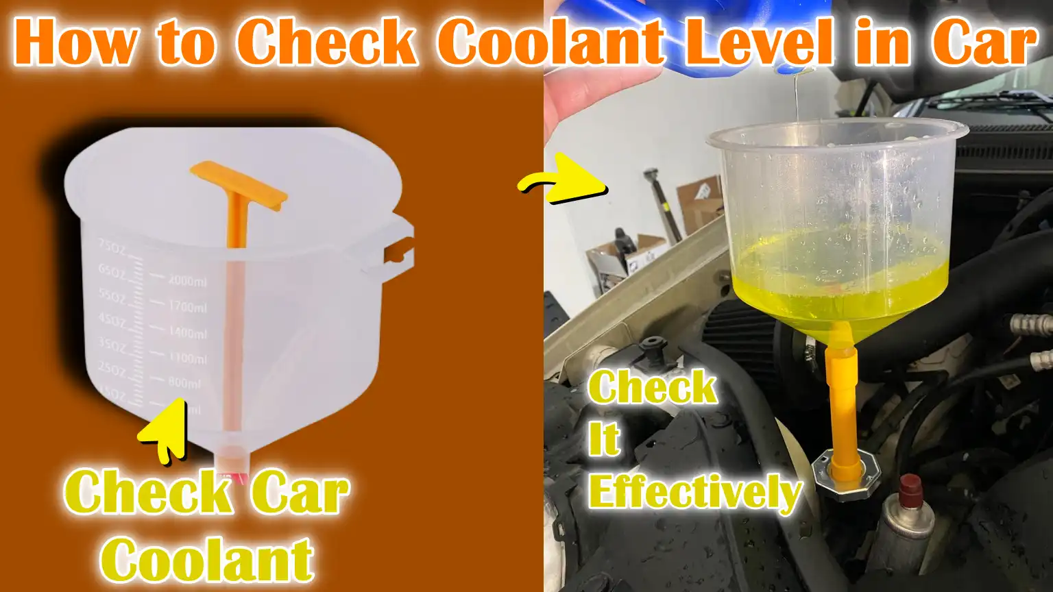 How to Check Coolant Level in Car