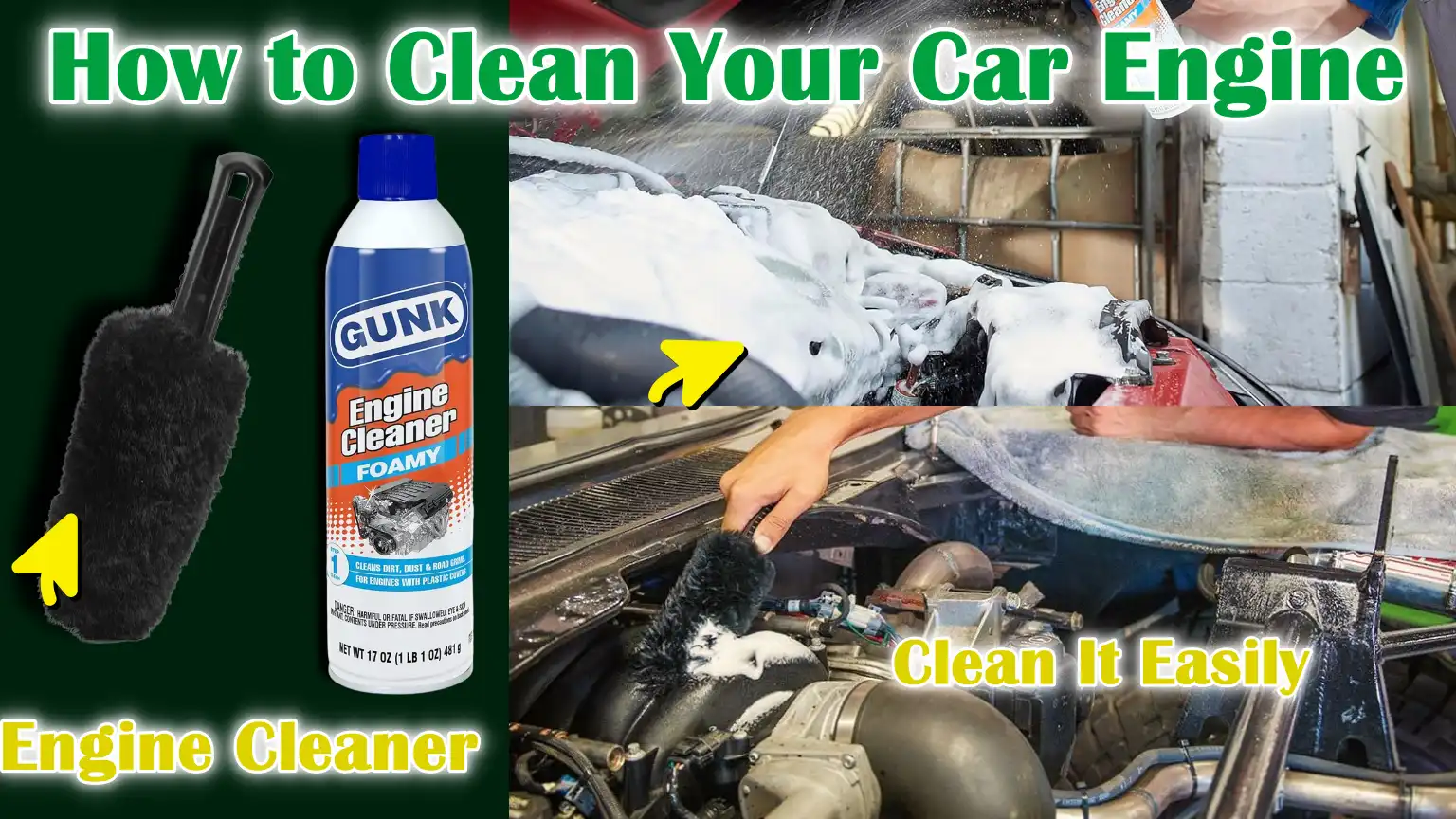 How to Clean Your Car Engine