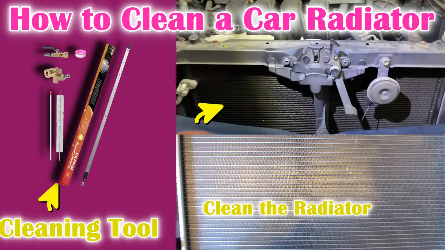 How to Clean a Car Radiator