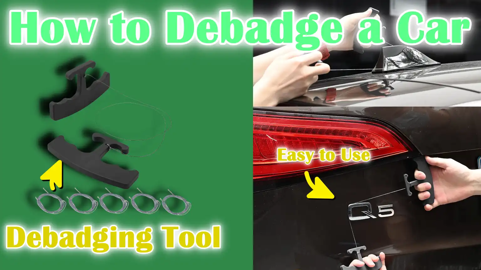 How to Debadge a Car