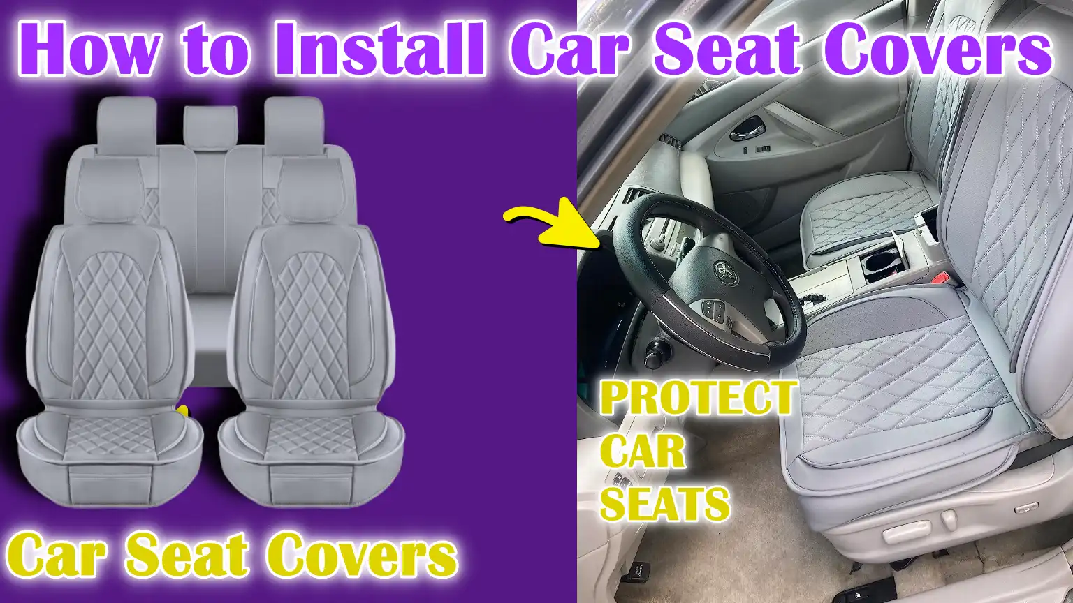 How to Install Car Seat Covers