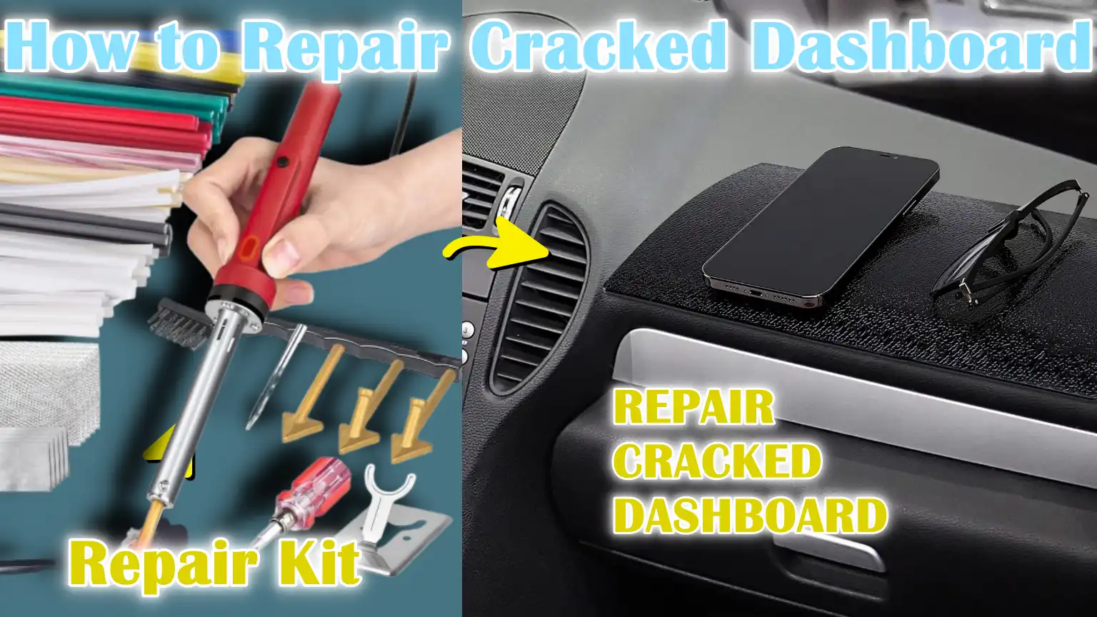 How to Repair Cracked Dashboard