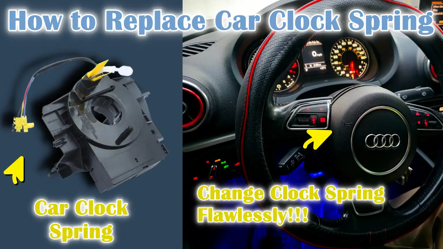 How to Replace Car Clock Spring