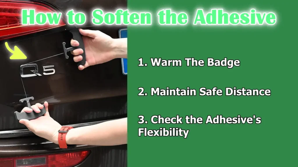 How to Soften the Adhesive
