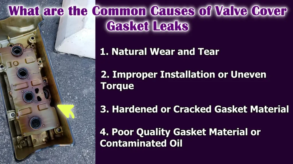 What are the Common Causes of Valve Cover Gasket Leaks