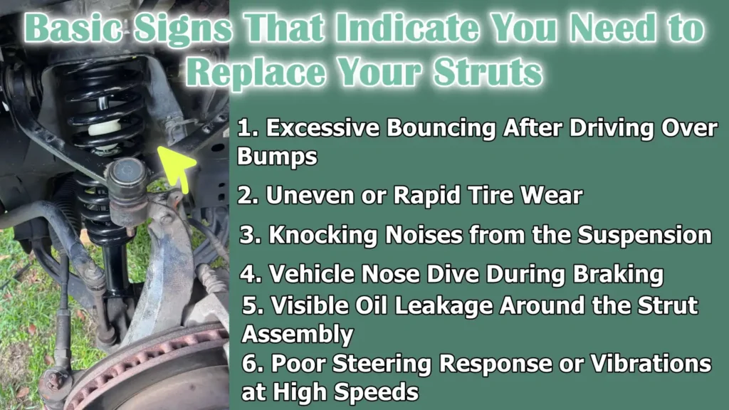 Basic Signs That Indicate You Need to Replace Your Struts