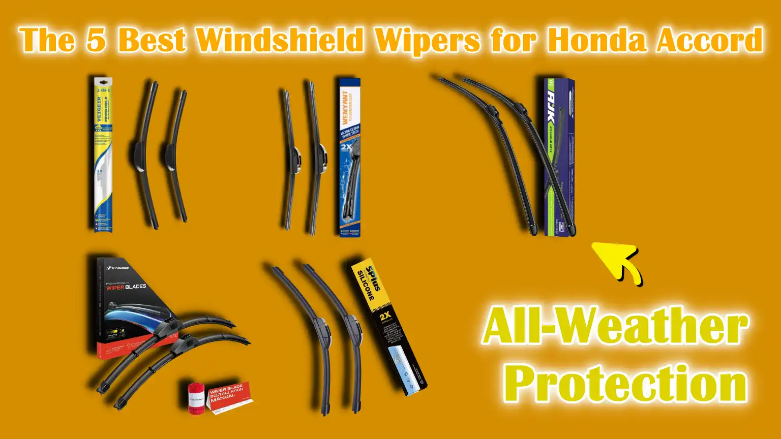 Best Windshield Wipers for Honda Accord