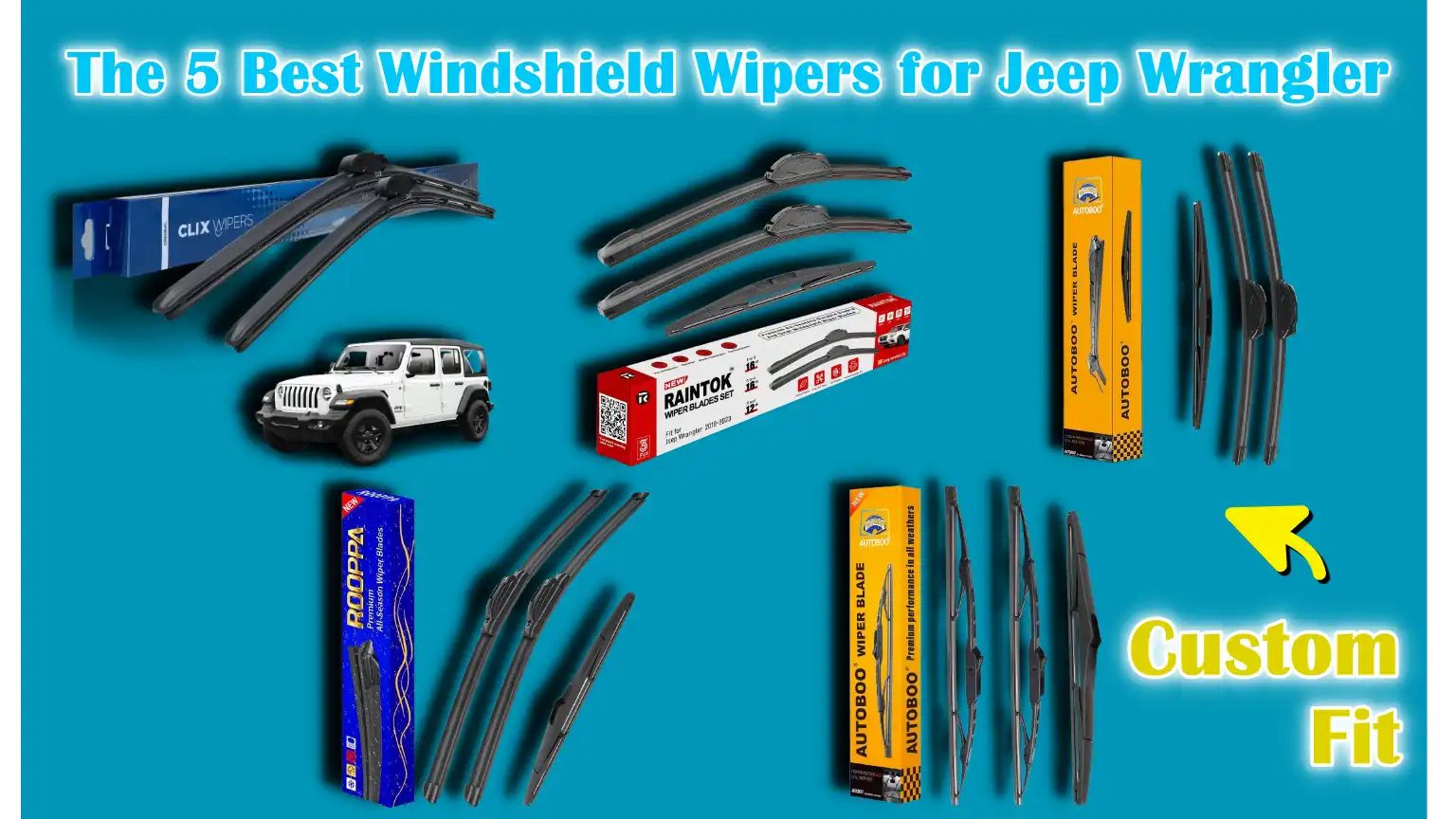 Best Windshield Wipers for Jeep Wrangler