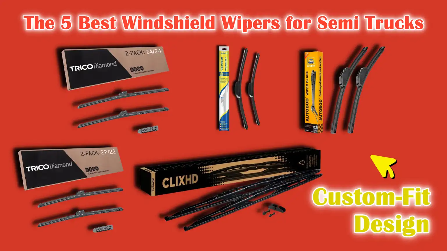 Best Windshield Wipers for Semi Trucks