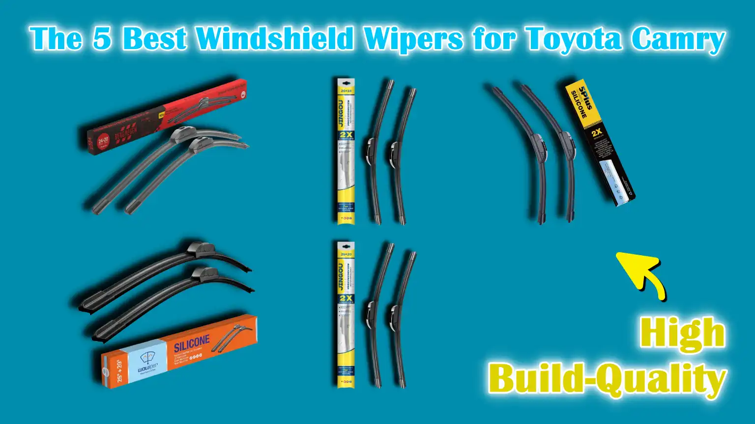Best Windshield Wipers for Toyota Camry